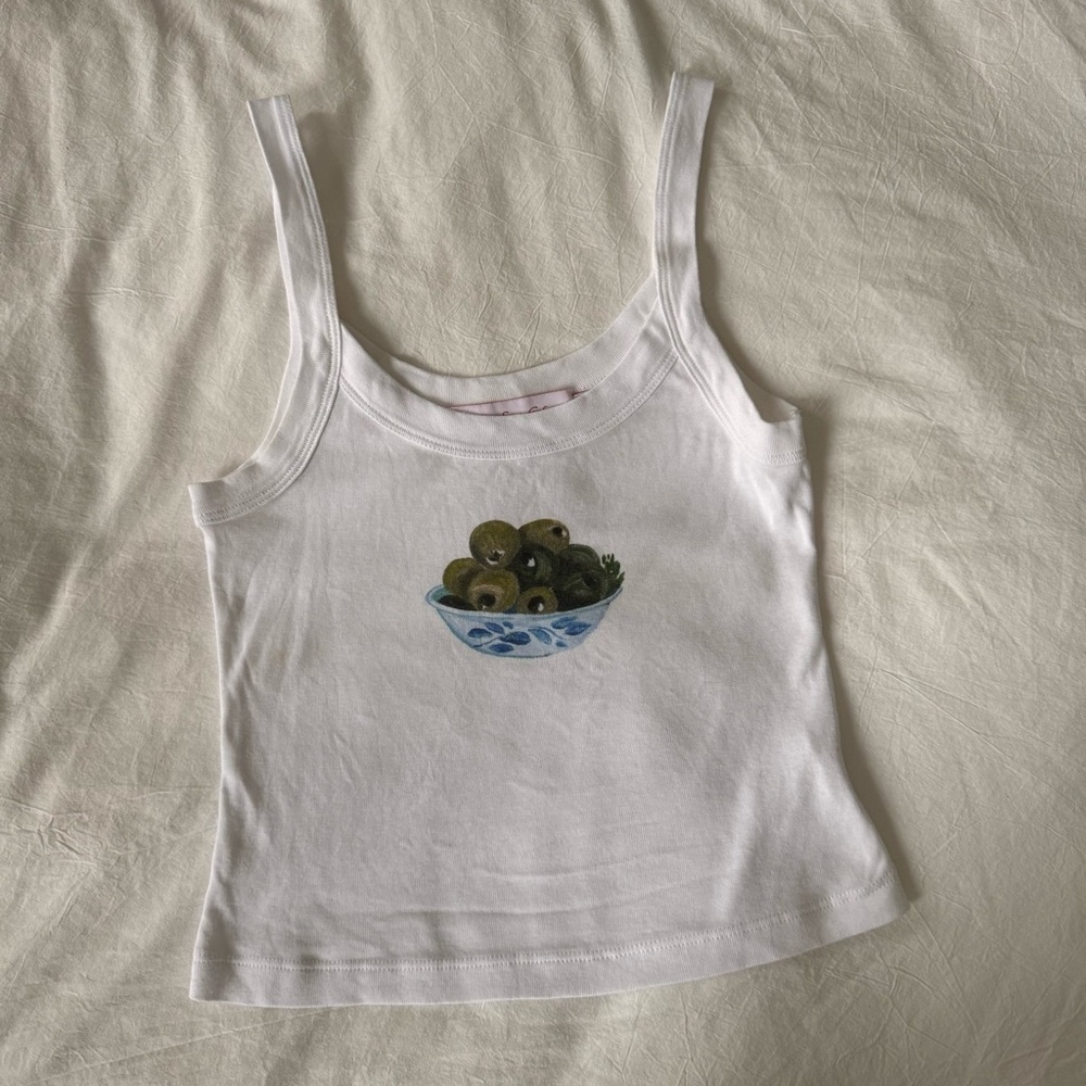 Lisa Says Gah Olive Tank Top